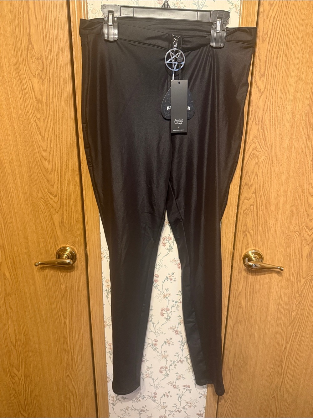 Killstar Sin with me disco leggings nwt